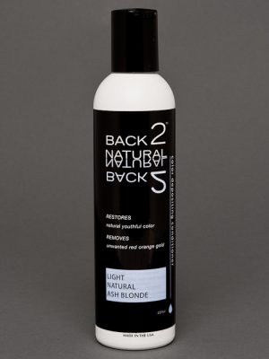 Back2Natural light Natural Ash Blonde Conditioner | Human Hair Wig Hairpiece Color Restoration