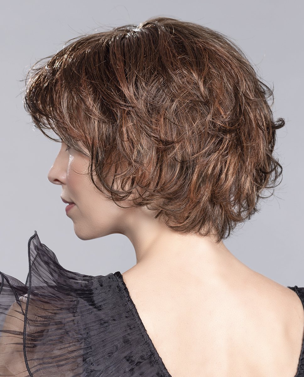 FLAIR MONO by ELLEN WILLE in CHOCOLATE MIX 830.6 | Medium Brown Blended with Light Auburn, and Dark Brown Blend FLAIR MONO by ELLEN WILLE in CHOCOLATE MIX 830.6 | Medium Brown Blended with Light Auburn, and Dark Brown Blend
