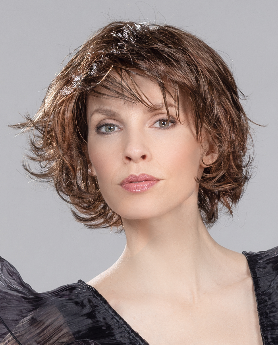 FLAIR MONO by ELLEN WILLE in CHOCOLATE MIX 830.6 | Medium Brown Blended with Light Auburn, and Dark Brown Blend FLAIR MONO by ELLEN WILLE in CHOCOLATE MIX 830.6 | Medium Brown Blended with Light Auburn, and Dark Brown Blend