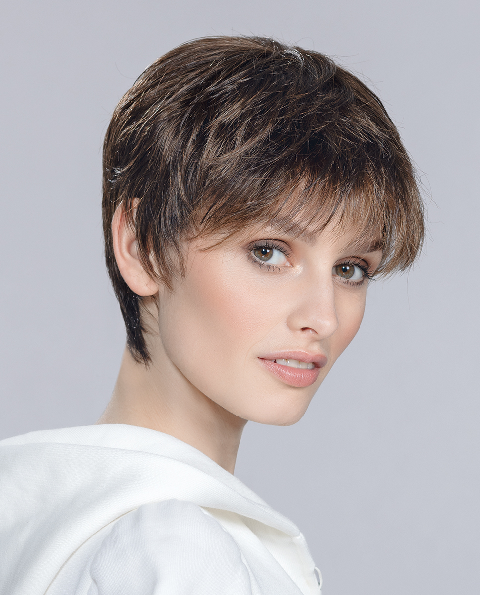 GINGER by ELLEN WILLE in CHOCOLATE MIX 6.30.4 | Dark Brown, Light Auburn, Darkest Brown Blend GINGER by ELLEN WILLE in CHOCOLATE MIX 6.30.4 | Dark Brown, Light Auburn, Darkest Brown Blend