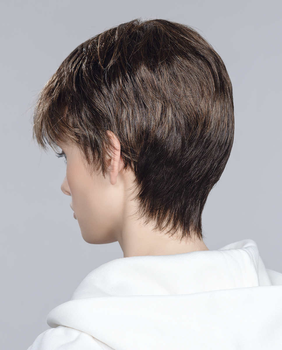 GINGER by ELLEN WILLE in CHOCOLATE MIX 6.30.4 | Dark Brown, Light Auburn, Darkest Brown Blend GINGER by ELLEN WILLE in CHOCOLATE MIX 6.30.4 | Dark Brown, Light Auburn, Darkest Brown Blend