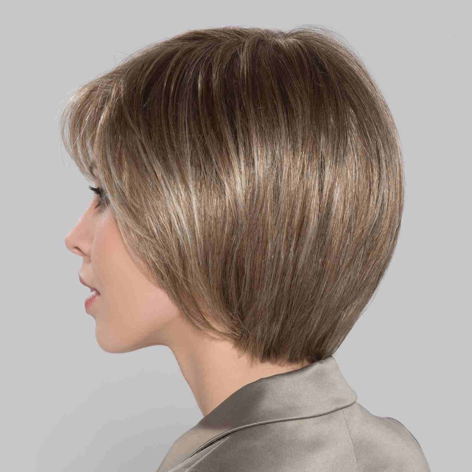 Shine Comfort Wig by Ellen Wille is a shorter length bob. With a 100% hand-tied cap and a fine elastic tulle crown