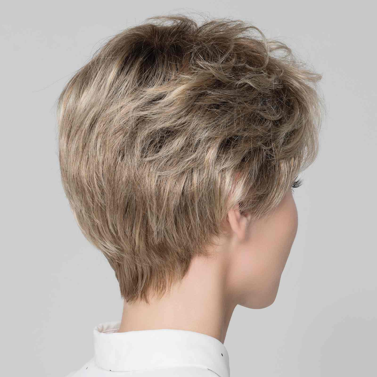 Alba Comfort wig | Beautiful nape | The natural looking fibre hair can be styled using wig fibre products or just finger teased | Elly-K.com.au Alba Comfort wig | Beautiful nape | The natural looking fibre hair can be styled using wig fibre products or just finger teased | Elly-K.com.au