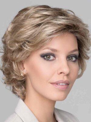 Daily Large Wig by Ellen Wille | Champagne Rooted | Short Layered Wavy Style | Elly-K.com.au