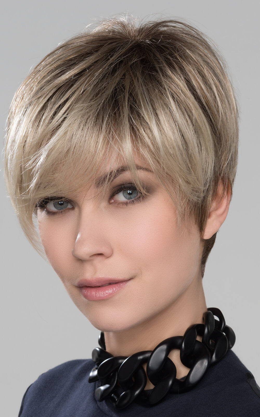 Fenja by Ellen Wille | SAND MULTI Rooted | Lightest Brown and Medium Ash Blonde Blend with Light Brown Roots
