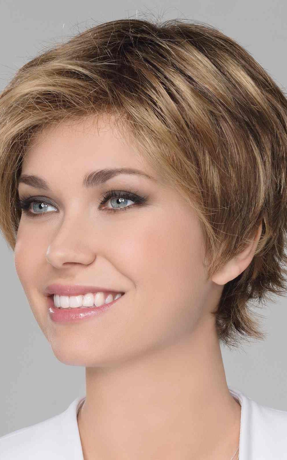 Flip Mono by Ellen Wille | Short Lace Front Synthetic Wig | Colour Pearl Blonde Rooted | Elly-K.com.au