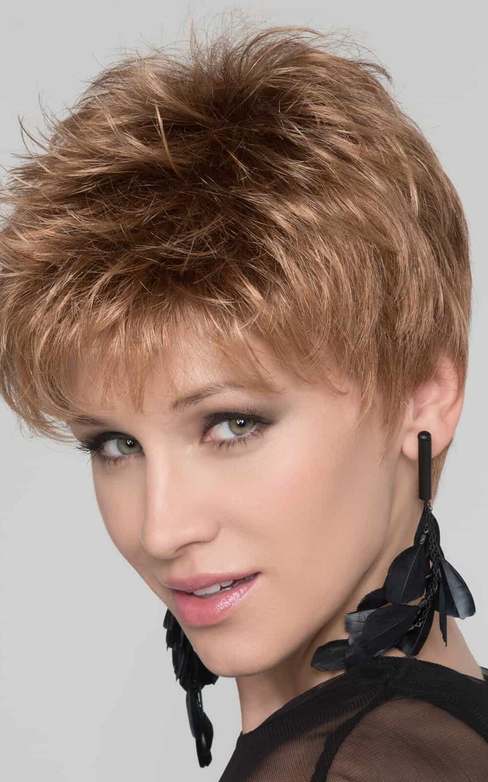 Cheap Wigs | GOLF by Ellen Wille | This short pixie wig can be worn right out of the box | Colour Cognac Mix