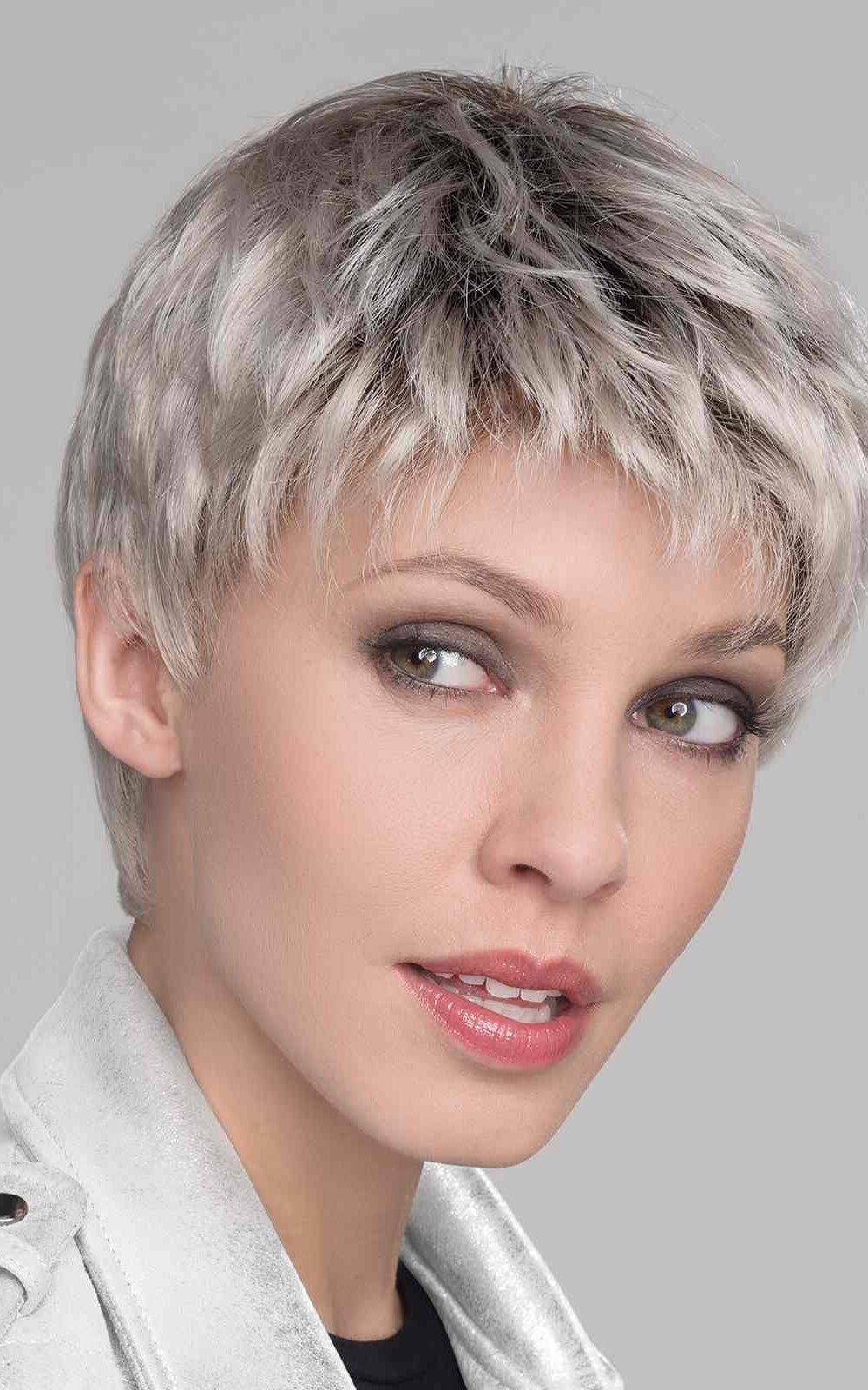 Risk by Ellen Wille | Light Champagne Rooted | Pearl Platinum and Light Golden Blonde Blend with Medium Brown Roots | Elly-K.com.au