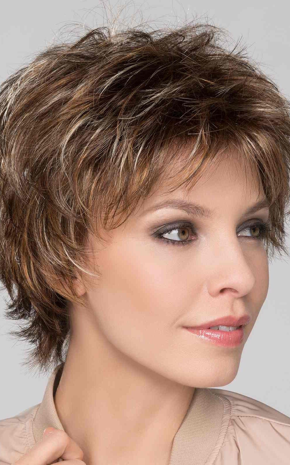 Click Wig by Ellen Wille | Choppy short layered wig, tousled for an edgy style
