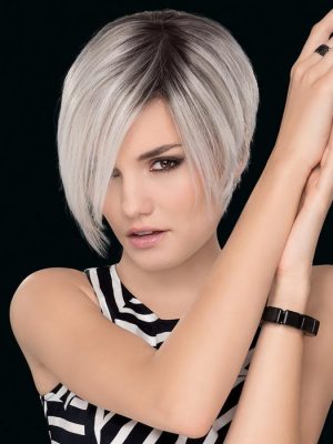 AMAZE by Ellen Wille in SILVER BLONDE ROOTED | Pure Silver White and Pearl Platinum Blonde Blend