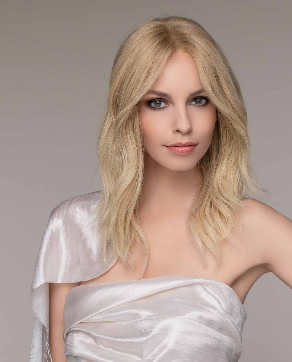 SPECTRA By ELLEN WILLE |  A lengthy human hair wig with ample body, this gorgeous look spirals far past the shoulders.