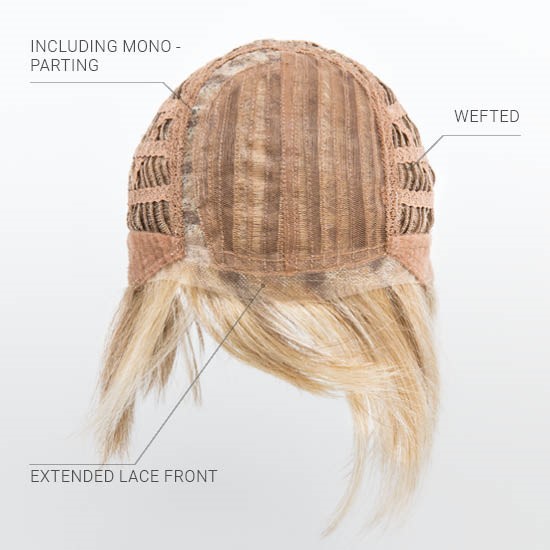 Mono Part | Extended Lace Front | Wefted Cap
