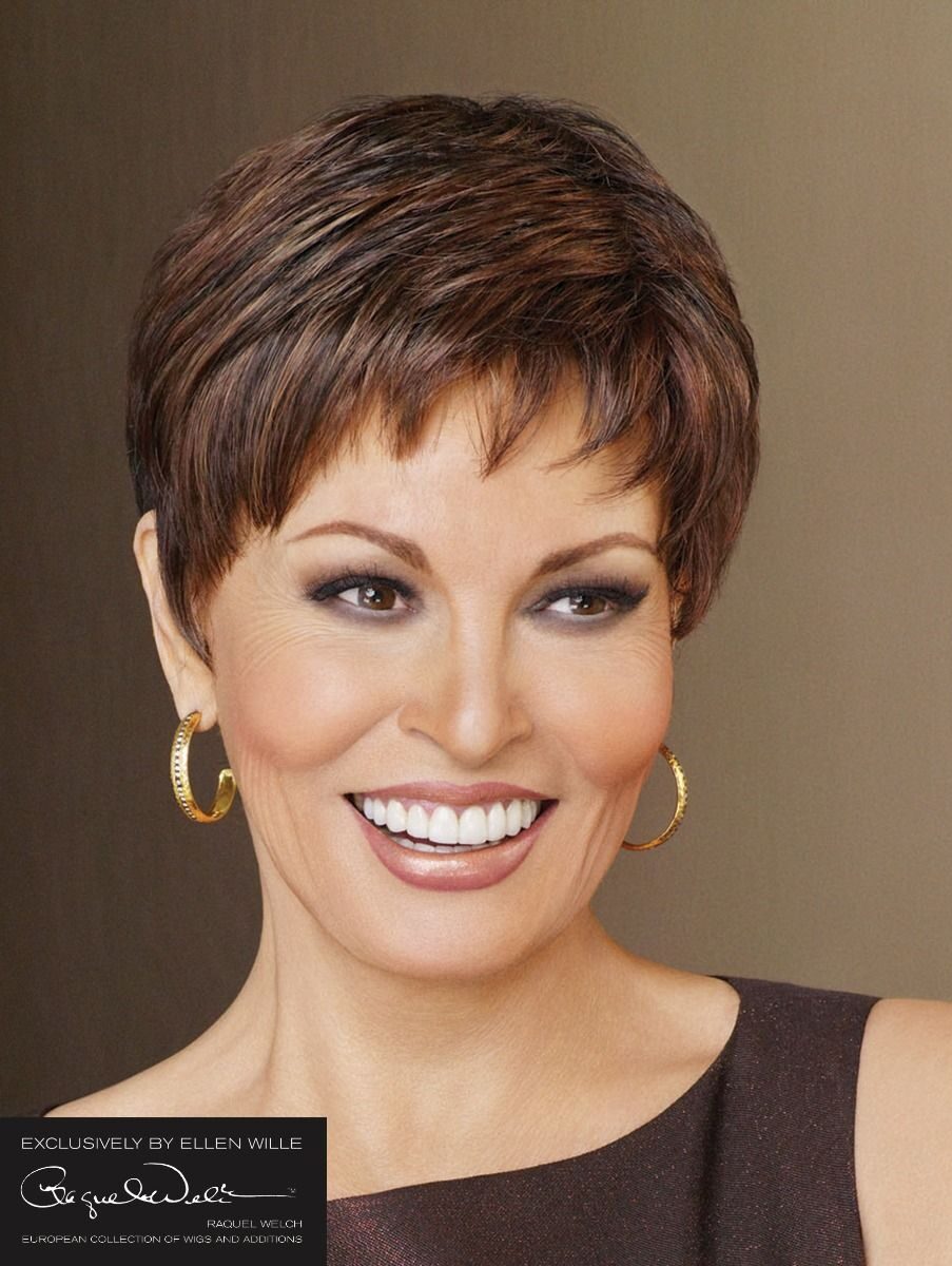 PERU BY RAQUEL PERU BY RAQUEL WELCH |  Wispy fring, textured layering on top with length at the crown and layered ends.