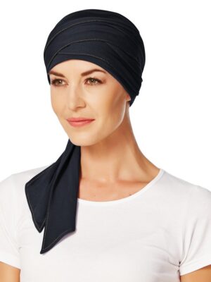 MANTRA SCARF – Long Blue Melange 1011-0391
