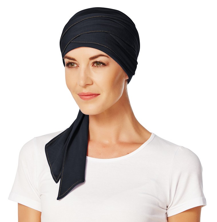 MANTRA SCARF – Long Blue Melange 1011-0391