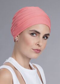 Anoki | Style with horizontal pleats which add structure & shape to this turban.