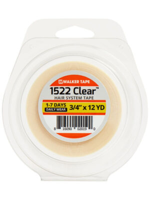 Walker Tape 1522 Clear Tape Roll - 3/4" x 12 Yds