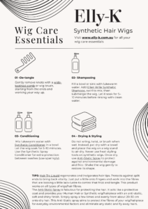 Washing Your Synthetic Hair Wig