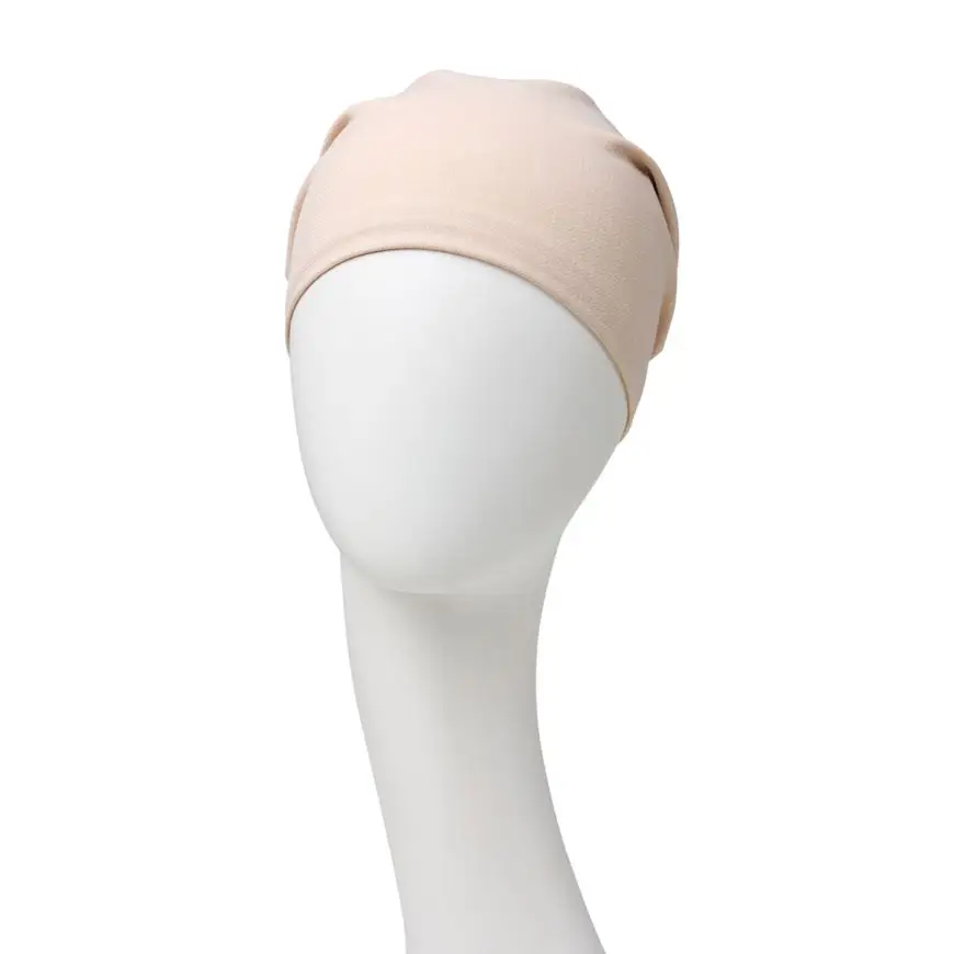 Emmy Turban | Cream w/Lavender Leo | 1545-0856