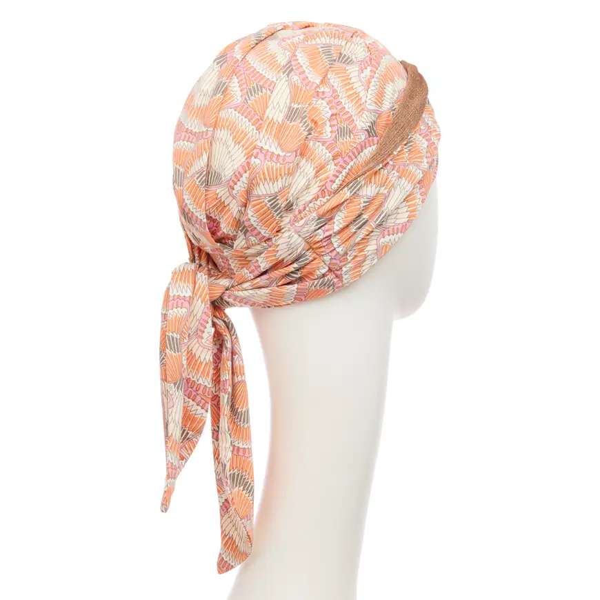 HocBeatrice Turban | Orange Elements | 1419-4022