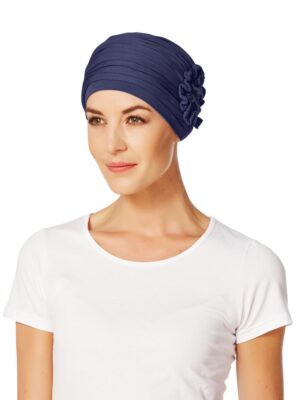 HocLotus Turban | Dark Blue | 1003-0255