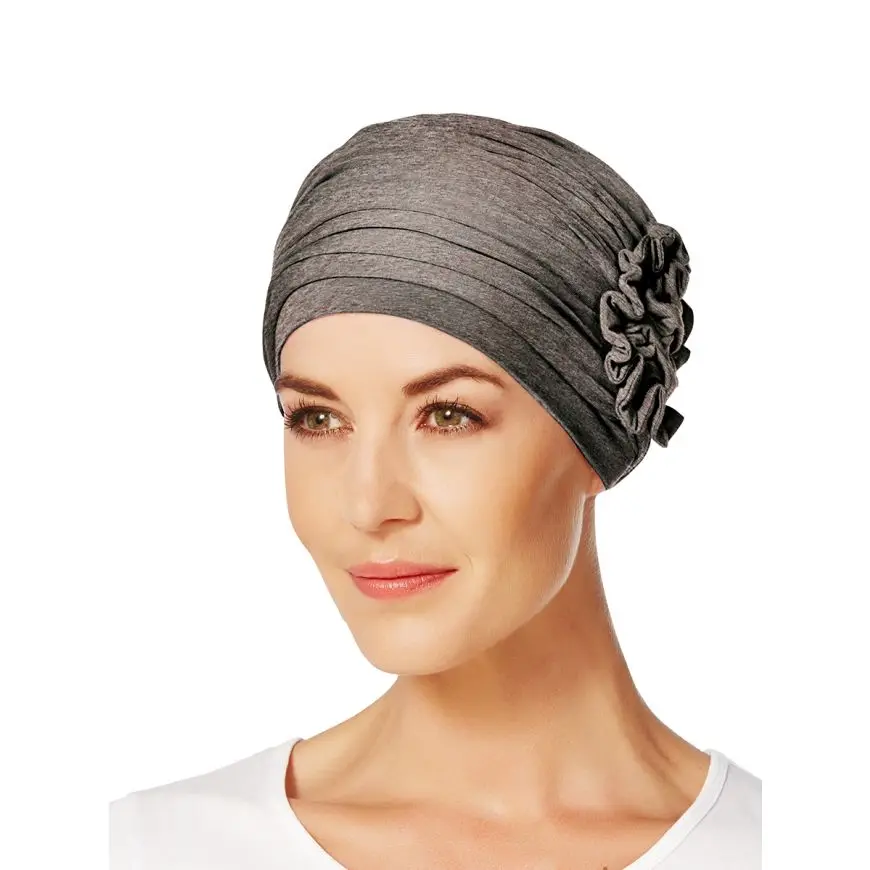 HocLotus Turban | Warm Brown Melange | 1003-0084