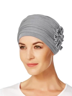 HocLotus Turban | Grey Melange | 1003-0169