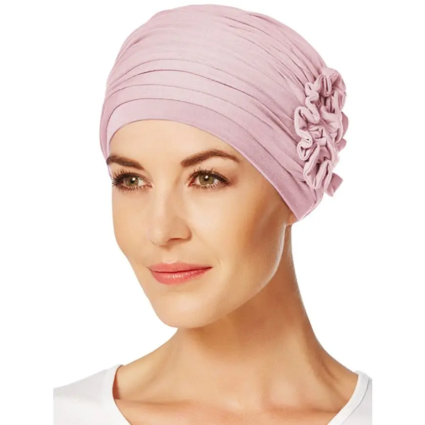 Lotus Turban | Rose Melange | 1003-0320