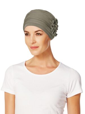 HocLotus Turban | Brown Green | 1003-0338