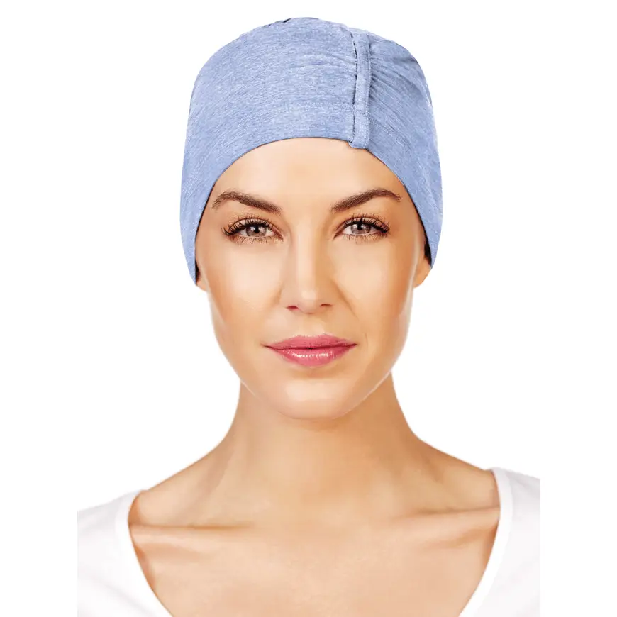 HocChandra Night Cap | Light Blue Melange | 1189-0469
