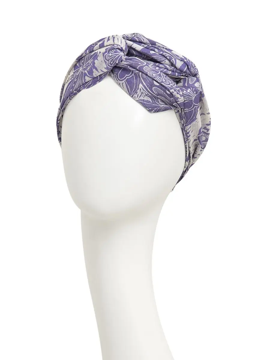 HocAmber · Boho Turban Set | Purple Romance | 3040-0919