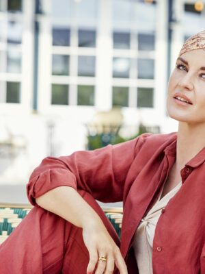 HocLotus Turban | Golden Sunlit | 1008-0910