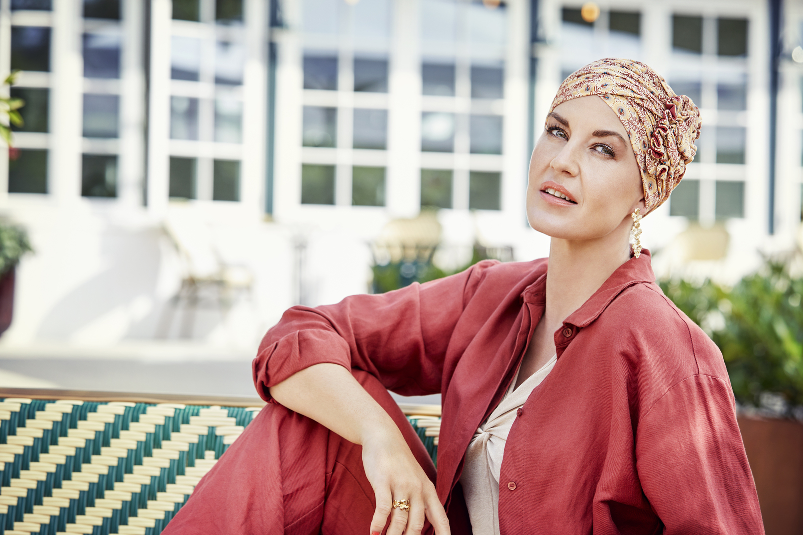 HocLotus Turban | Golden Sunlit | 1008-0910