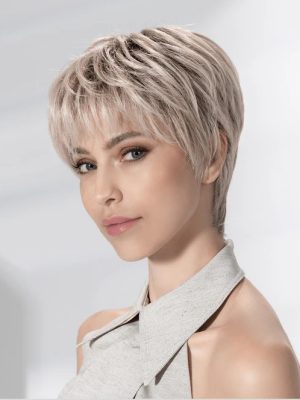 Novel-deluxe in silverblonde rooted