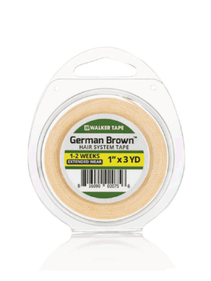Walker Tape | German Brown Tape 1″ x 3Yds